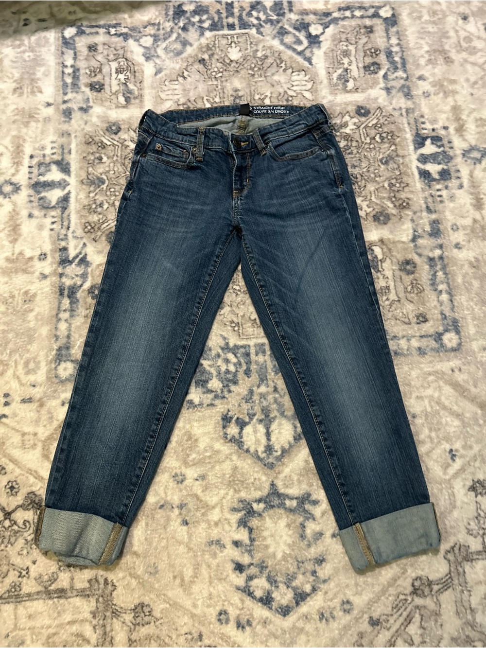 GAP Straight Crop Jeans